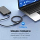 Кабель-подовжувач Vention 1 м USB 3.0 до 5 Гбіт/с USB-A штекер на USB-A гніздо чорний (CBHBF) - зображення 2