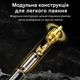 Штекеры RCA UGREEN AV203 4 шт. под пайку позолоченные контакты белые и красные (60381) - изображение 3