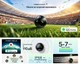 Поисковая метка UGREEN FineTrack 2 FT309 для Apple Find My защита IP68 для iOS 14.5 и iPadOS 14.5 и новее Bluetooth LE 5-7 лет работы до 110 дБ флуоресцентный дизайн черный с темно-серыми и ярко-зелеными акцентами (95020) - изображение 3