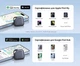 Bluetooth-трекер UGREEN FineTrack Duo CM916 Сертификация Apple Find My и Google Find Hub Аккумулятор 90 мА·ч iOS 14.5 и iPadOS 14.5 или новее Android 9.0 или новее без одновременной работы до 1 года работы Зарядка через USB-C Темно-серый (75646) - изображение 7