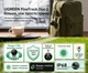 Bluetooth-трекер UGREEN FineTrack FT311 Apple Локатор и Google Find Hub iOS и iPadOS 14.5+ и Android 9+ батарея на 5-7 лет IP68 звук до 110 дБ черно-серо-лаймовый (95344) - изображение 8
