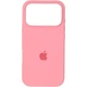 Чехол для iPhone 17 Pro силиконовый Soft-touch Silicone Case Full Size (AA) Pink - изображение 1
