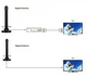 Цифровая комнатная телевизионная антенна DVB-T2\CMMB HD с усилителем STB Happy Home - изображение 4
