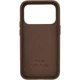 Чехол для iPhone 17 Pro силиконовый Soft-touch Silicone Case Full Size (AA) Brown - изображение 2