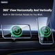 Автотримач для телефона з БЗП REMAX MagSafe Magnetic 15W Wireless Charging Car Mount RM-C01 Black (6954851236337) - изображение 6