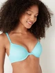 Бюстгалтер з пуш ап бірюзового кольору VICTORIA'S SECRET PINK р. 75А/34А арт. 30514 - зображення 1