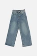 Джинсы wide leg для девочки 140 цвет синий YUKI ЦБ-00297963 - изображение 1