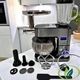 Комбайн кухонный универсальный 4500 Вт с чашей 7 литров миксер мясорубка блендер для дома - изображение 2