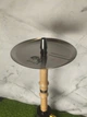 Кальян ATMOS Wood Steel Brown — 65 см, стальная шахта, деревянная вставка, стеклянная колба - изображение 2