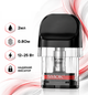 Картридж для подсистемы Smok Novo Pod Meshed 0.8Ω магнитное крепление 2 мл с мощность до 25 Вт пластик - изображение 2