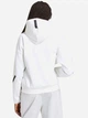 Толстовка на молнии с капюшоном женская Adidas Z.N.E. Full Zip Hoodie KF6326 XXS Белая (4068804258856) - изображение 2