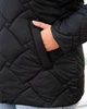 Женская демисезонная куртка с капюшоном MODA 100161 66 Черный ( M - 100161 /1 R ) - изображение 7