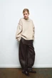 Щільний трикотажний светр Zara 3920/074 M - изображение 1