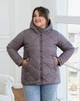 Женская демисезонная куртка с капюшоном MODA 100161 66 Серый ( M - 100161 /3 T ) - изображение 1