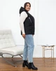 Женский теплый жилет с капюшоном удлиненный MODA 100305 50 Черный ( M - 100305/3 D ) - изображение 3