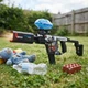 Бластер на орбизах электрический 7-8 мм автомат игрушечный для стрельбы 20-30 м аккумуляторный гелевый Трансформер с прикладом 14+ - изображение 4