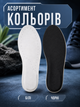 Стельки ортопедические анотомические с супинатором кожаные для обуви с латексным основанием для фиксации и амортизации стопы унисекс черные размер 36 - изображение 5
