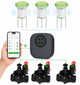 Розумний WiFi полив 1DAL Smart Watering Kit | Контролер 12 зон + 3 клапани 1" + 3 датчики вологості ґрунту - зображення 1