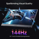 Монитор портативный геймерский ARZOPA 16.1″ FHD 144Hz Дополнительный экран для разных устройств - изображение 5