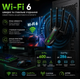 USB Wi-Fi адаптер AX900 Wi-Fi 6 2.4/5 ГГц з Bluetooth 5.4 та 4 антенами, бездротовий мережевий адаптер для ПК - зображення 7