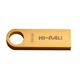 Флеш-накопитель USB Hi-Rali 16 ГБ Shuttle Series Золотистый (HI-16GBSHGD) - изображение 2