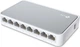 Маршрутизатор TP-Link TL-SF1008D Fast Ethernet 10/100 Мбит/с 8 портов Некерованный Бело-серый (TL-SF1008D) - изображение 4