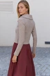 Бежевая кофта из итальянской вязки L-XL - изображение 4