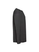 Мужская футболка с длинным рукавом Fruit of the Loom Valueweight Long Sleeve 100% хлопок,размер M, Черная - изображение 6