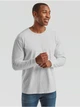 Чоловіча футболка з довгим рукавом Fruit of the Loom Valueweight Long Sleeve, 100% бавовна, розмір M, Сіро-лілова - зображення 1