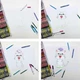 Набір для малювання Арт-Кейс Crayola Le Loup Art Case, воскові олівці, фломастери, 140 од. - зображення 5
