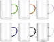 Zestaw szklanek Vilde z uchwytem 6x290 ml (5900670122925) - obraz 1