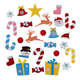 Детская елочка с игрушками из фетра на стену 95 х 70см Chrismas Free - изображение 5