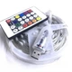 Розумна світлодіодна гірлянда 10 м, від USB+ пульт, 5050 RGB / Новорічна лед стрічка з додатком на телефон - зображення 6