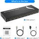 HDMI Сплиттер 1x8 4K Ultra HD — Разветвитель HDMI на 8 Мониторов и TV, HDR, EDID, PS5, Xbox, Проектор - изображение 5