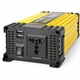 Автомобільний інвертор UKC 1000 Вт перетворювач напруги 12 220 В 2 USB LCD AC DC адаптер для акумулятора ноутбука побутової техніки електроніки прикурювача чорний жовтий - зображення 3