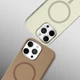 Чехол для смартфона Apple iPhone 16 Pro Max BeCover FIBRA Silicone OmniMag Brown (BC_716233) - изображение 4