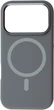 Чехол для смартфона Apple iPhone 17 Pro BeCover FIBRA Silicone OmniMag Gray (BC_716217) - изображение 1