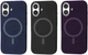 Чехол для смартфона Apple iPhone 16 BeCover FIBRA Silicone OmniMag Black (BC_716223) - изображение 4