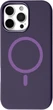 Чехол для смартфона Apple iPhone 16 Pro Max BeCover FIBRA Silicone OmniMag Dark Purple (BC_716234) - изображение 1