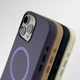 Чехол для смартфона Apple iPhone 16 Pro Max BeCover FIBRA Silicone OmniMag Dark Purple (BC_716234) - изображение 5