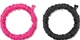 Гумки для волосся Adidas Hair Scrunchies 2pk м'яка тканина чорний, рожевий - зображення 1