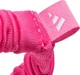 Гумки для волосся Adidas Hair Scrunchies 2pk м'яка тканина чорний, рожевий - зображення 3
