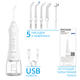 Ирригатор Pecham travel White PC-1581 (6138-49161) - изображение 2