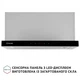 Кухонна витяжка Perfelli ISEO 6PSF INOX - зображення 2