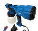 Краскопульт электрический Makita AH550L 650 Вт распылитель 550 мл/мин сетевой 220 В бак 800 мл пульверизатор с соплами 2 2,5 3 мм для покраски стен мебели дверей дерева металла заборов ремонта - изображение 9