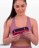 Еспандер стрічка EasyFit з петлями для тренувань Рожевий (56003747) - зображення 9
