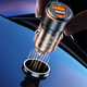 Автомобільний зарядний пристрій REMAX Walking Series 75W PD+QC 1C+1A Fast Car Charger RCC360 Black - изображение 3