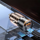 Автомобільний зарядний пристрій REMAX Walking Series 75W PD+QC 1C+1A Fast Car Charger RCC360 Black - изображение 4