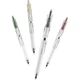 Гелевая ручка M&G Stationery K35 с выдвижным стержнем, 0,5 мм, черная, наконечник ST, стильная, быстросохнущая, практичная для экзаменов и практики, чернила на водной основе, упаковка из 12 штук, AGPK3558A - изображение 11