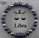 Кам'яний браслет Zodiac Stone зі знаком Зодіака Ваги - зображення 1